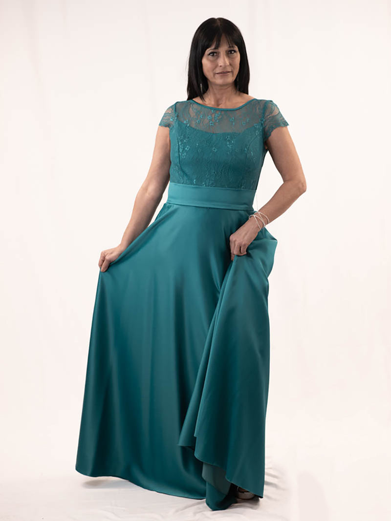 Atar Descendencia Visible Vestido de Gala Largo Maribel – POS - Personal Online Store