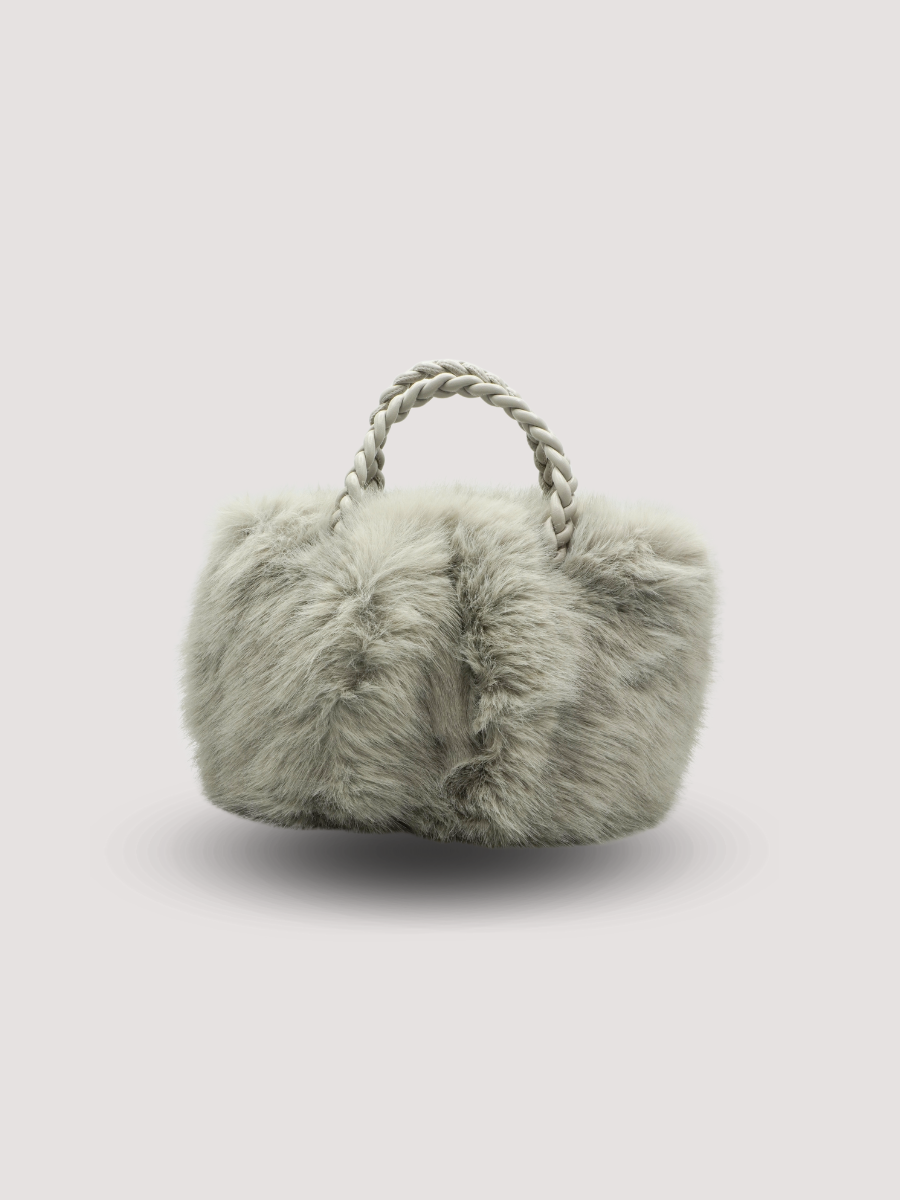 Bolso Alex Max Peluche y Perlas