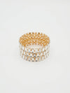 Pulsera cristal ajustable con 3 tiras