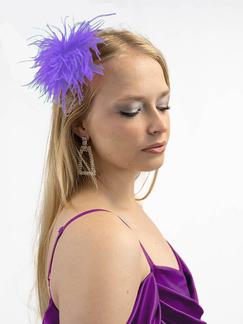tocado, plumas