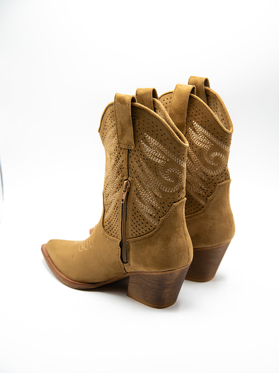 Camperas botas online mujer